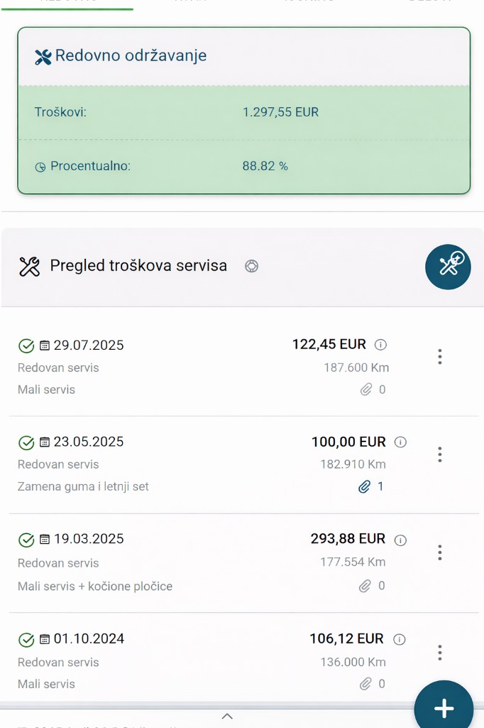 RideLogger Web-App auf schmalem Mobil-Viewport